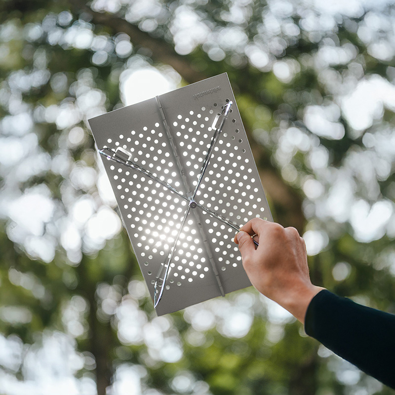 Naturehike ultralehký skládací stolek X01 MINI - 300g - černý